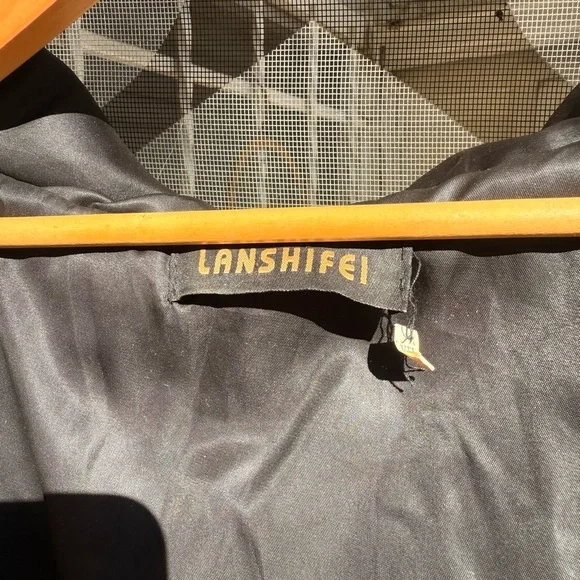 Faux Fur Vest Hoody with Black insulated Lining - Picture 2 of 5